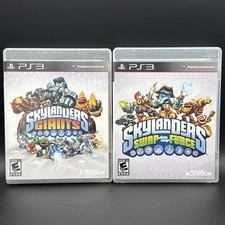 Skylanders Swap Force & Giants - Sony PlayStation 3 PS3 Video Game Only Lot Of 2
