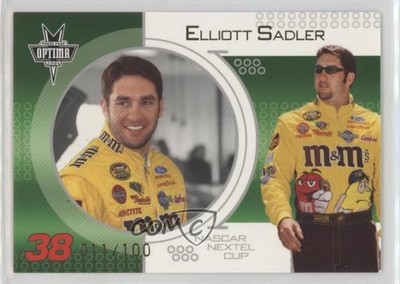 2004 Press Pass Optima NASCAR Nextel Cup Gold 11/100 Elliott Sadler #G22 08ee