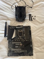 MSI MPG Z390 Gaming Pro Carbon AC ATX Motherboard LGA 1151 with CPU Fan bundle
