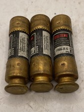 Lot Of 3 FUSETRON FRN-R-5 5A 250V Class RK5 USED CLASS RK5