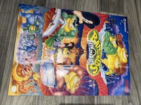 Battletoads & Double Dragon Nintendo NES Almost CIB w/ Poster *missing manual*