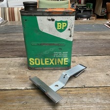 BP Solexine Öldose Kanister 60er Jahre 2-Takt Gemisch Velosolex Solex mit Halter