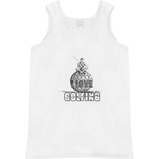 'Golf Enthusiast's Delight' Adult Vest / Tank Top AV048815