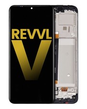 Original LCD Display Touchscreen Digitizer for T-Mobile Revvl V With Black Frame