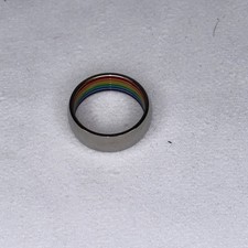 pride rainbow silver band ring NWT size 12 LGBT Celebration