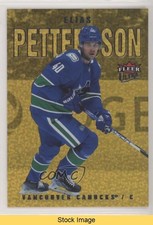 2021-22 Fleer Ultra Gold Speckled Rainbow Foil Elias Pettersson #136 READ 0ig3