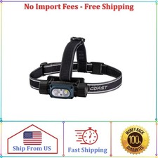 2000 Lumen COAST WPH34R Waterproof Ultra Bright USB Rechargeable Headlamp Hiking