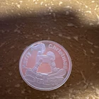 Merry Christmas 1 oz .999 Silver Round Snowflake Design Holiday Bullion