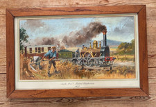 North Star Robert Stephenson  Railway framed print