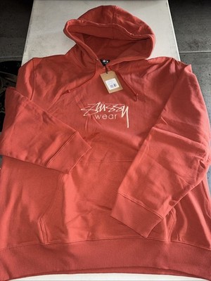 Stussy Hoodie XXL Brick Rare World Tour Vtg Box Logo Undftd Street Hype Japan