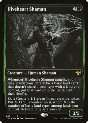 Hiveheart Shaman Innistrad: Double Feature MTG Magic The Gathering