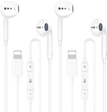 esbeecables Wired Earbuds with Mic  Volume Control for iPhone