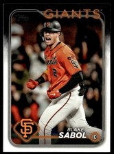 2024 Topps Blake Sabol San Francisco Giants #521