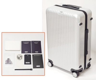 Rimowa Salsa 86L White 4-wheels Carry Case Suitcase | eBay