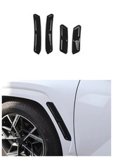 Schwarz Kotflügel Lufteinlässe Kiemen Grill Abdeckung Für Hyundai Tucson 2025 