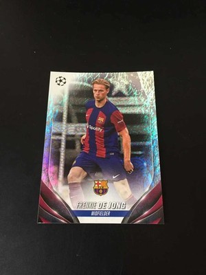 2023-24 Topps Jade Edition Frenkie De Jong Netherlands Barcelona White 32/99