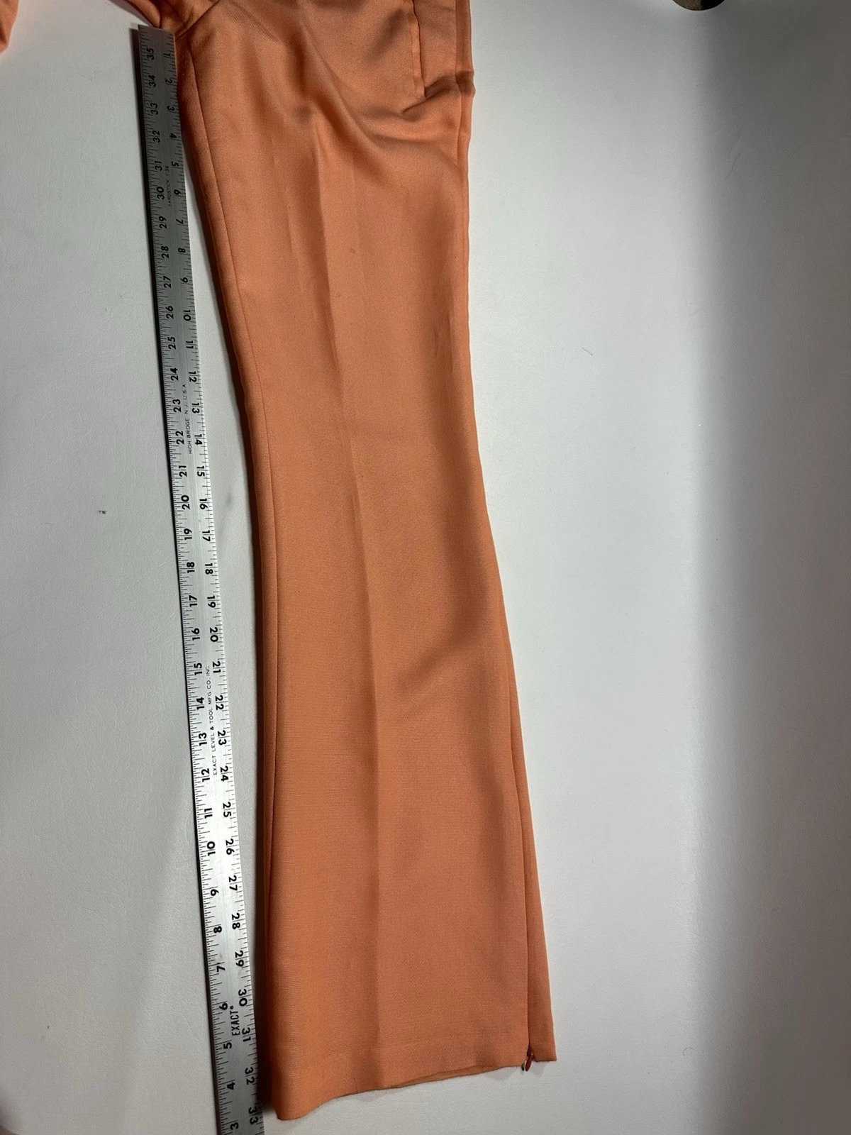 Versace Jeans Couture pantaloni donna 28 42 melone vita media gamba dritta Y2K