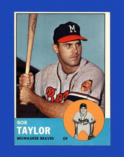 1963 Topps Set-Break #481 Bob Taylor EX-EXMINT *GMCARDS*