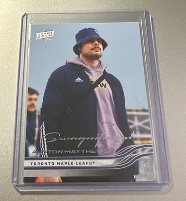 2025-26 Upper Deck Series 1 Swagnificent Auston Matthews #161 SP Maple Leafs