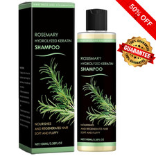 Rosemary Hydrolyzed Keratin Shampoo Hair Growth Shampoo 3.38 Fl.Oz