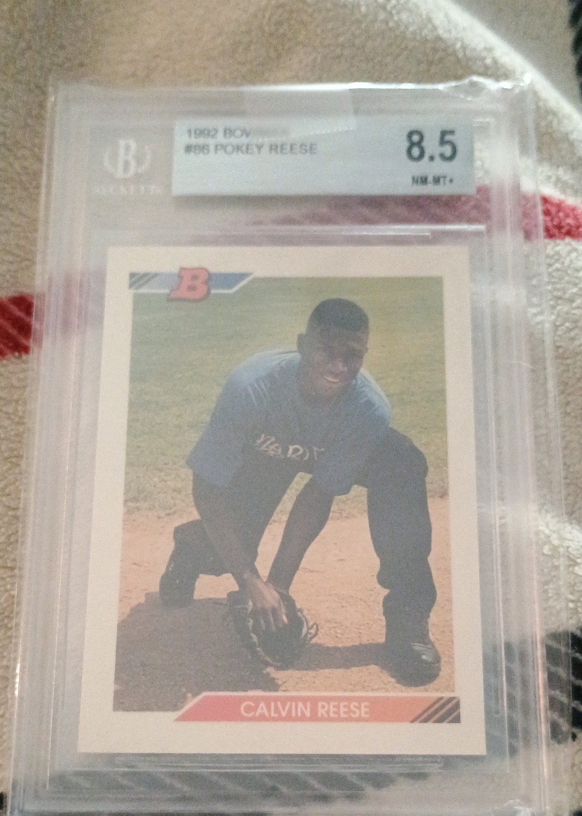 1992 Bowman - Pokey Reese #86 (RC)