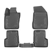 Gummi-FußMatten Fiat 500X 2014-2024 Novline Passgenau Auto Set