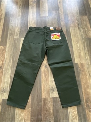 Ben Davis 615 Pants Dead Stock Green Olive 50/50 Blend Men W40 L30
