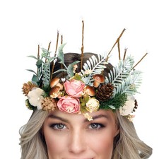Fairy Tiara Green Forest Costume Accessory