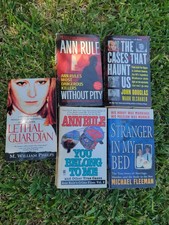 Ann Rule~Lot 5 True Crime Murder Mystery Nonfiction 