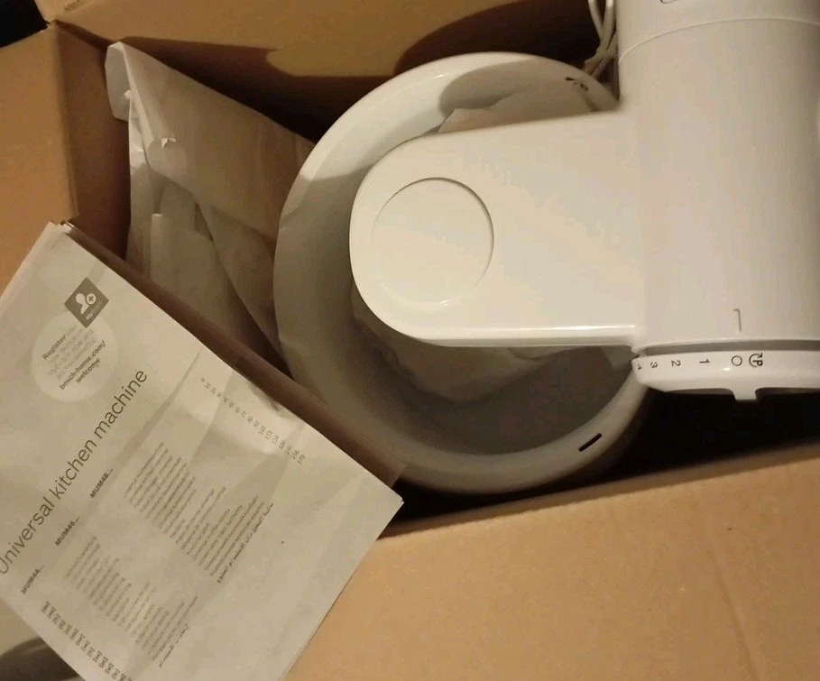 Bosch MUM 4 MUM Küchenmaschine Rührgerät weiß Neu - Bild 4 von 4