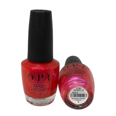 OPI Nail Polish - Malibu Summer  - Strawberry Waves Forever NL N84