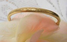 Vintage 12k Gold Filled Child Bangle Bracelet