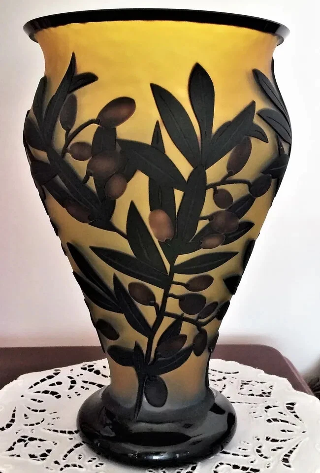 Ajka Crystal Cameo Vase - Thumbnail 5