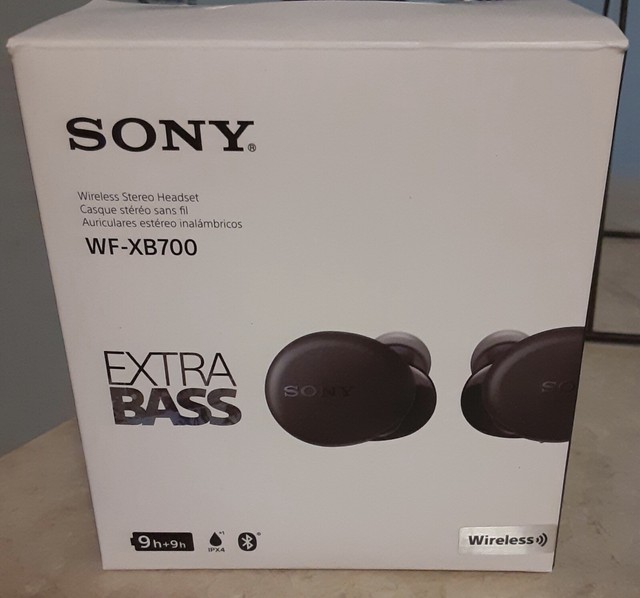 sony truly wireless earbuds with extra bass