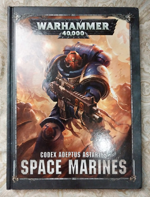 Games Workshop Warhammer 40k 40000 Codex Adeptus Astartes Space Marines 2017