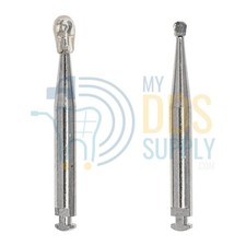 RA4 Round Dental Burs, 22mm Pack of 20 , Carbide for Slow Speed Handpiece