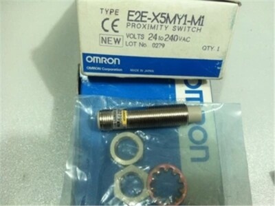 New 1Pcs E2E-X5MY1-M1 Omron Proximity Switch Plc Module fa