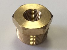 brass 3/4" x 1/4" BSP Reducing Bush