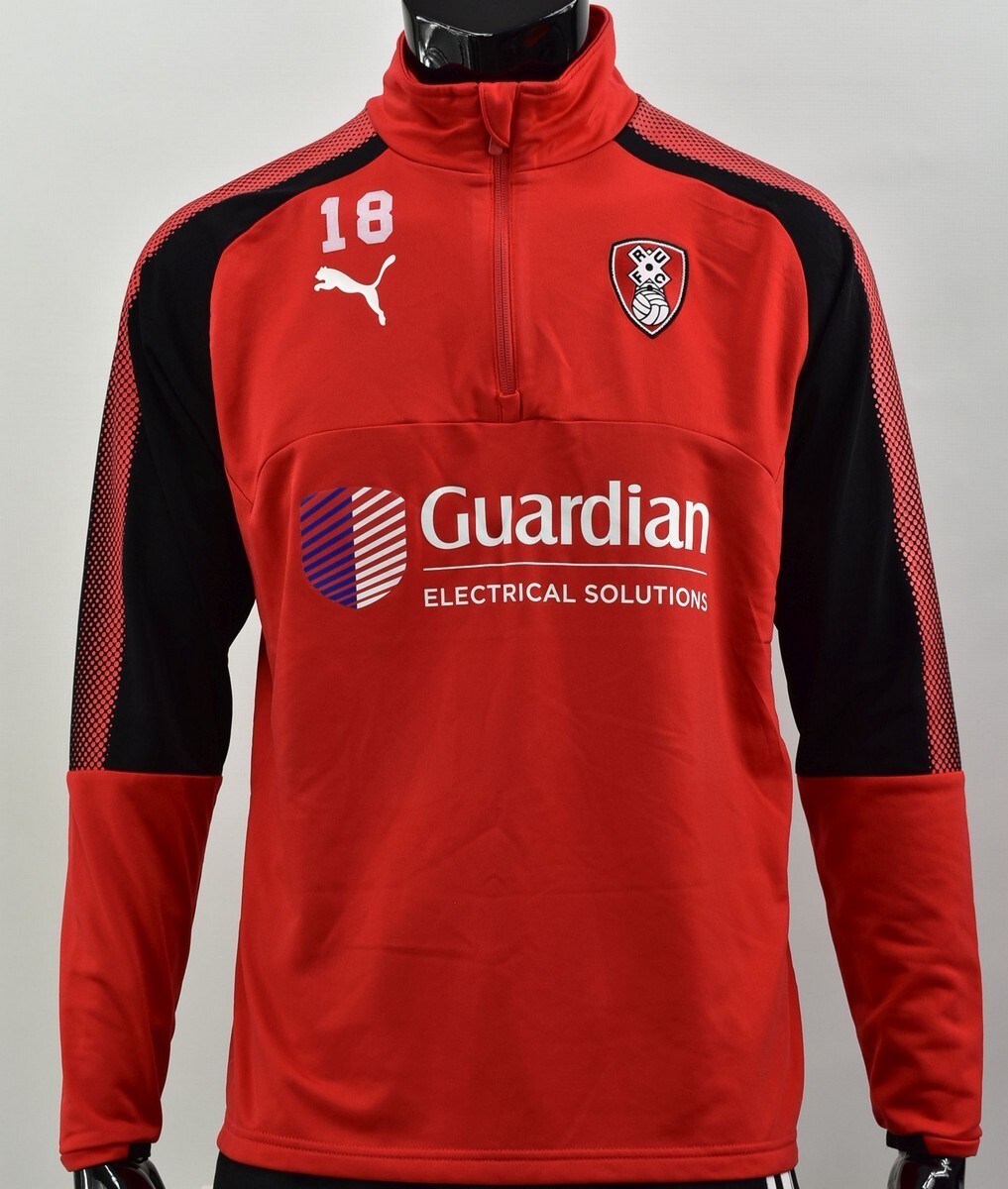 Puma Rotherham United FC Training SWEATShirt Football SIZE M (adults)
