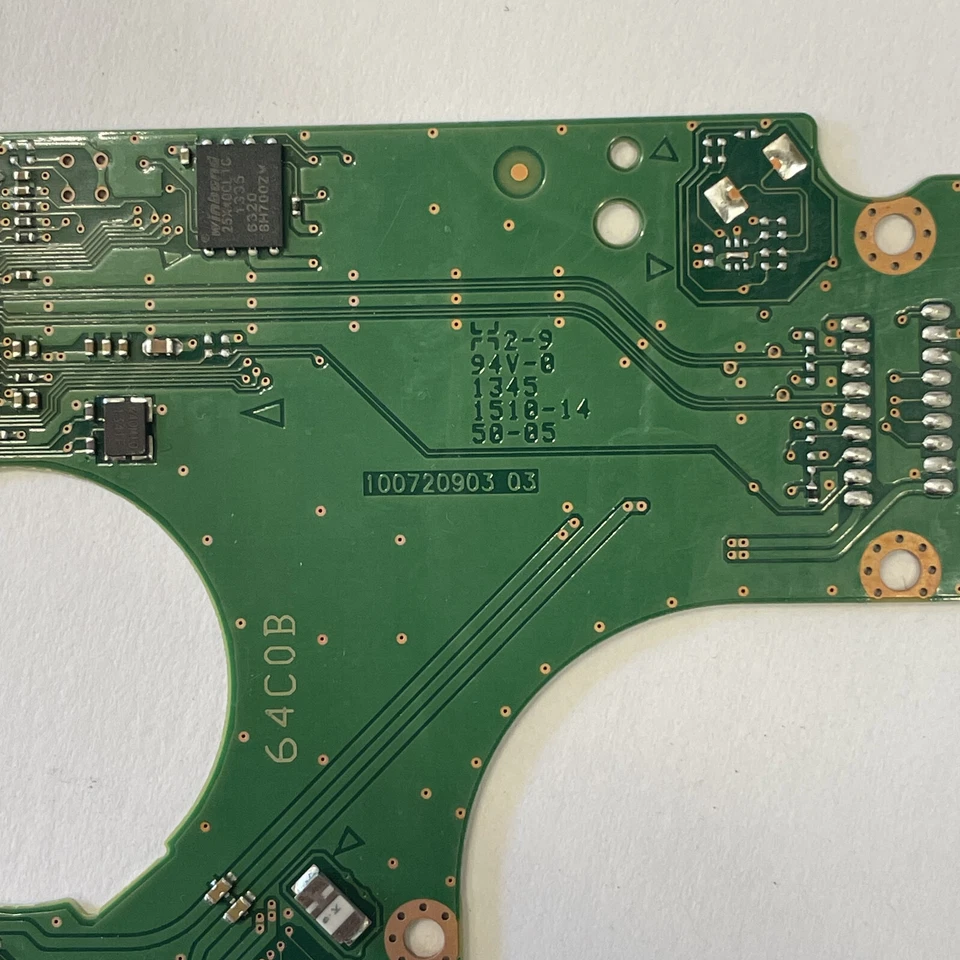 Seagate Momentus ST750LM022 2.5" SATA HDD PCB Board 100720903 REV A FW 2BA30001 - Image 2 of 4