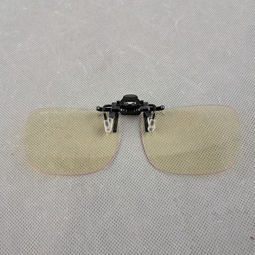 Caxman Flip-Up Clip-on CX33072 YO2 Blue Light Blocking Glasses 60 13mm Yellow - Picture 9 of 12