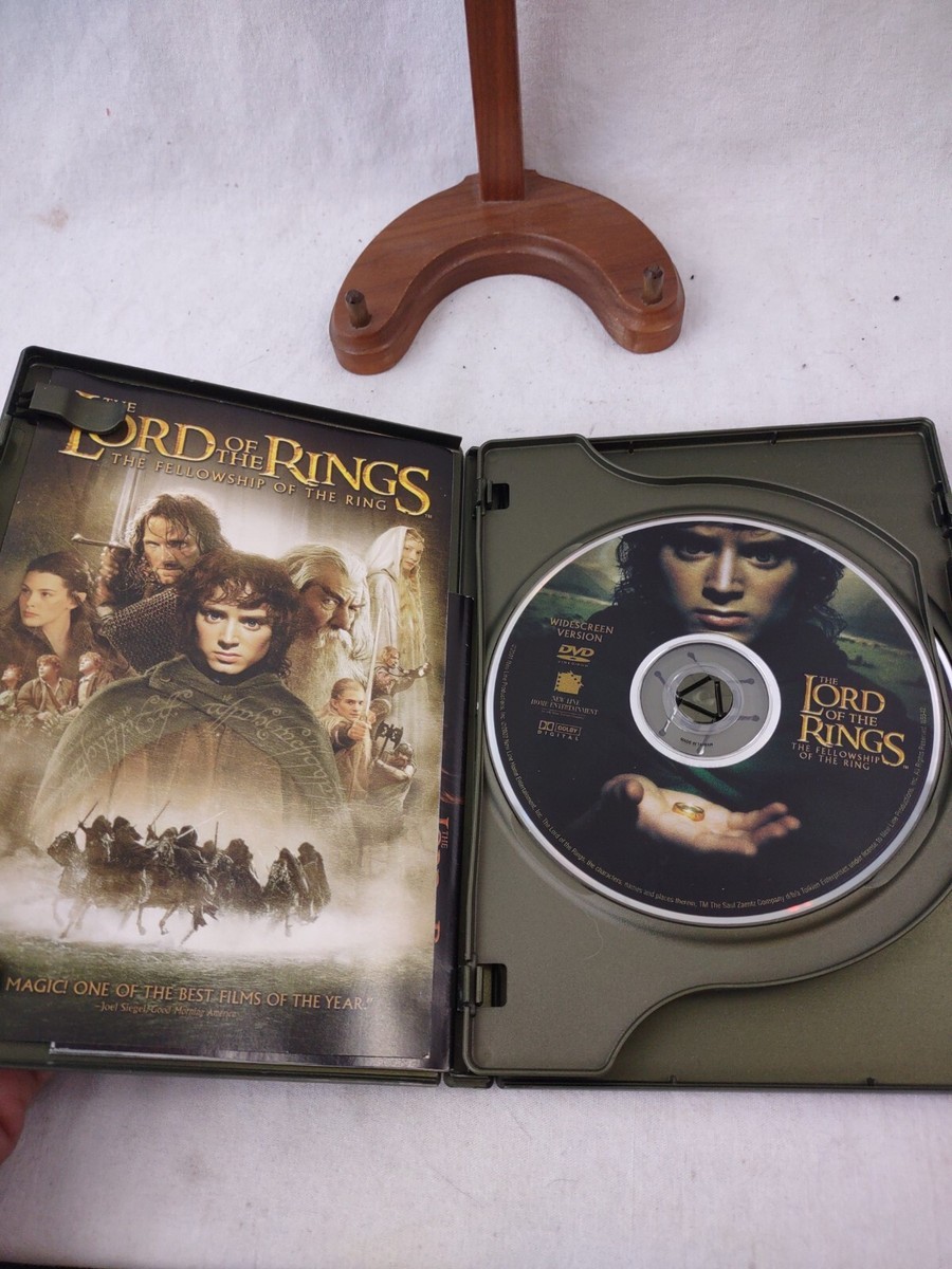 The Lord of the Rings: Fellowship of the Ring DVD ~ 2-Disc Set