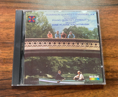 Schubert Trout Piano Quintet CD (1984) Guarneri Quartet Emanuel Ax Levine Mozart