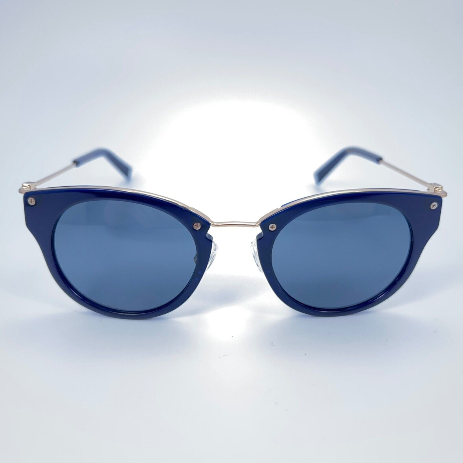 Warby Parker Hadley by Iman 3356 Blue Gold Sungla… - image 2
