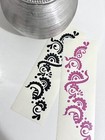 Floral Vinyl Decal Sticker Car Laptop Flower Floral Pretty Henna Inspired