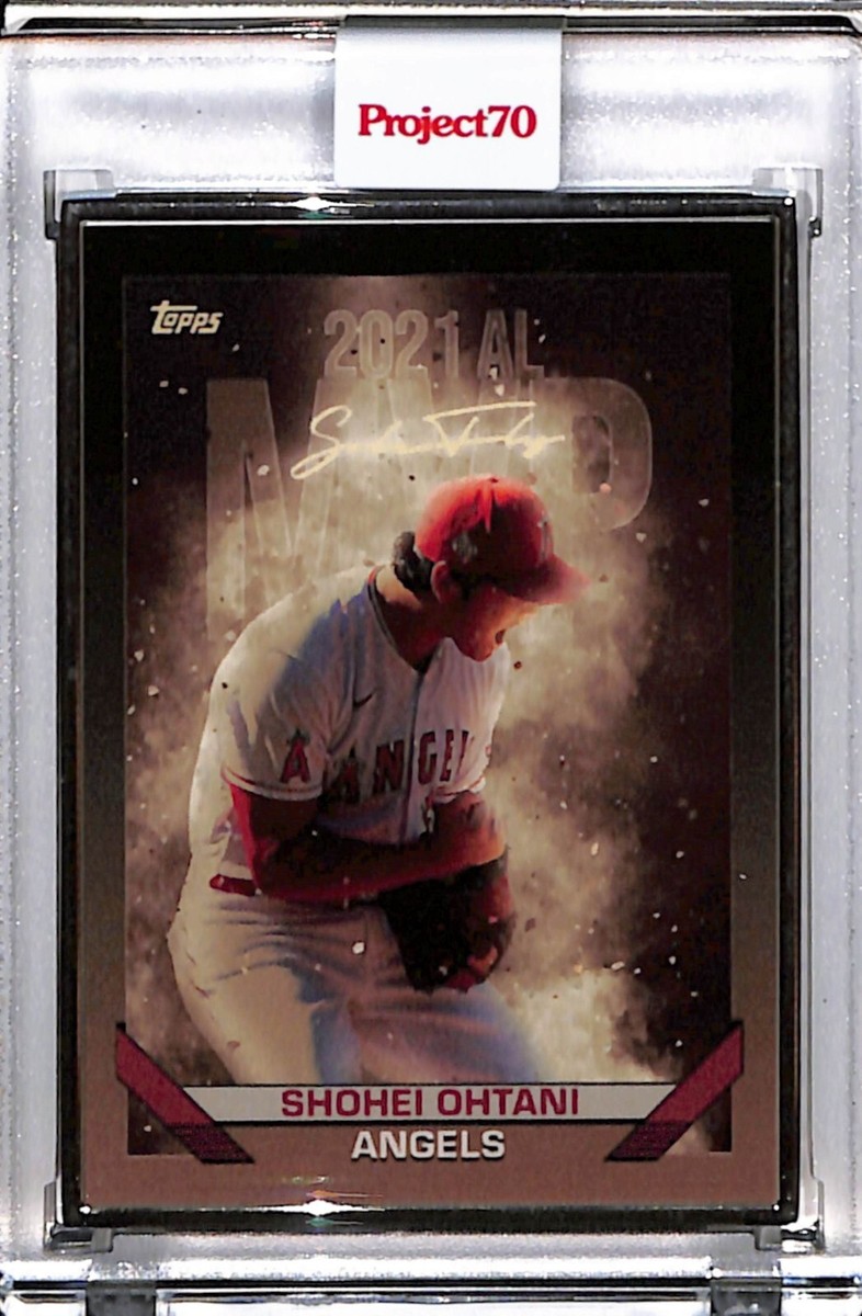 Topps Project70 大谷翔平 Shohei Ohtani 906 2021 TOPPS PROJECT 70 #906 SHOHEI OHTANI BY SOLEFLY P70 AP