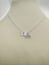 Sterling Silver Big Sister Pendant Necklace 15" 032