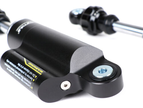 Lambretta S2 3 Li GP SX TV BGM Pro Competition F16 Paar Frontdämpfer - schwarz - Bild 6 von 7