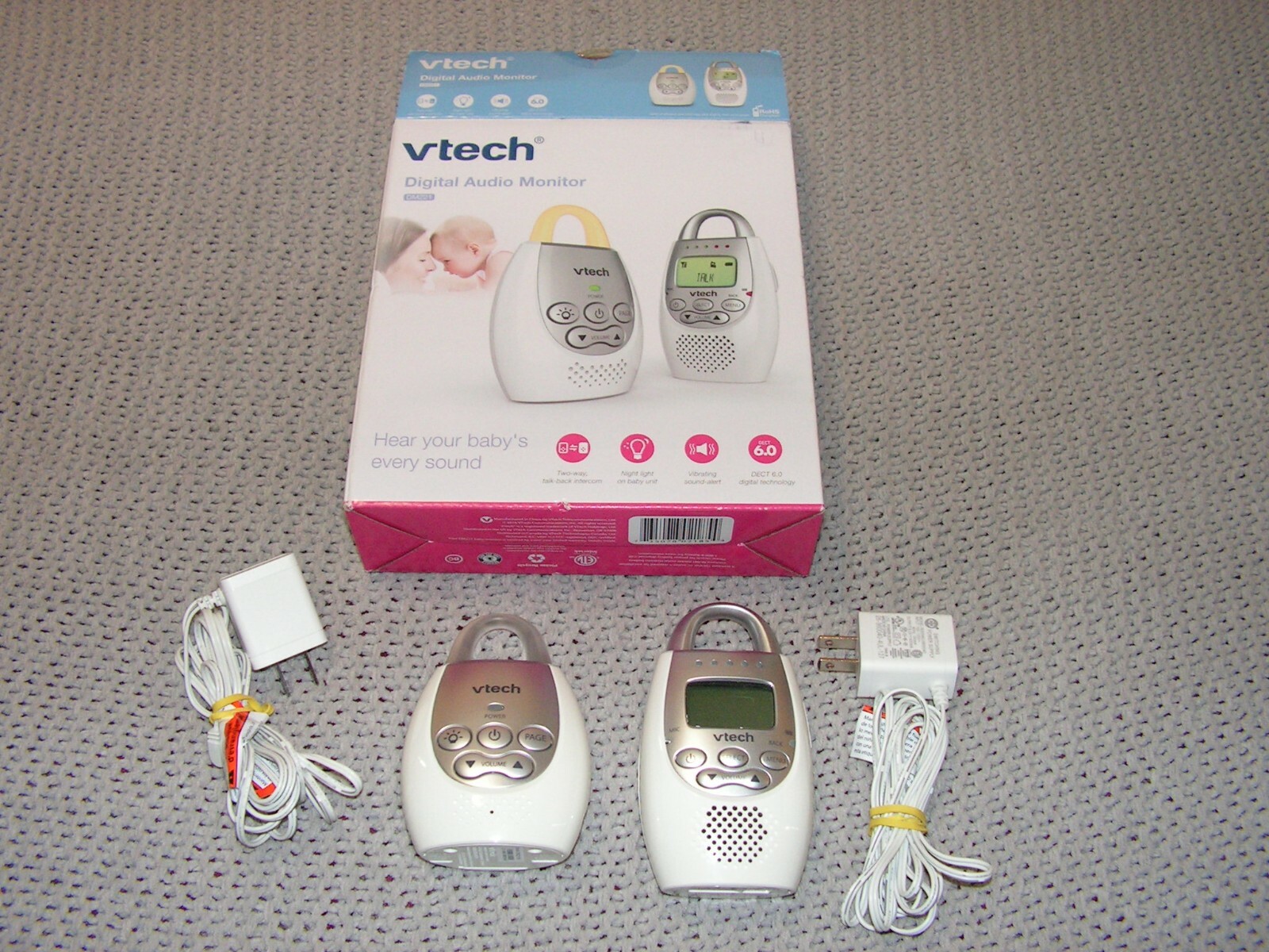 Vtech Dm221 Digital Audio Baby Monitor Tested Battery Does Not Hold Charge