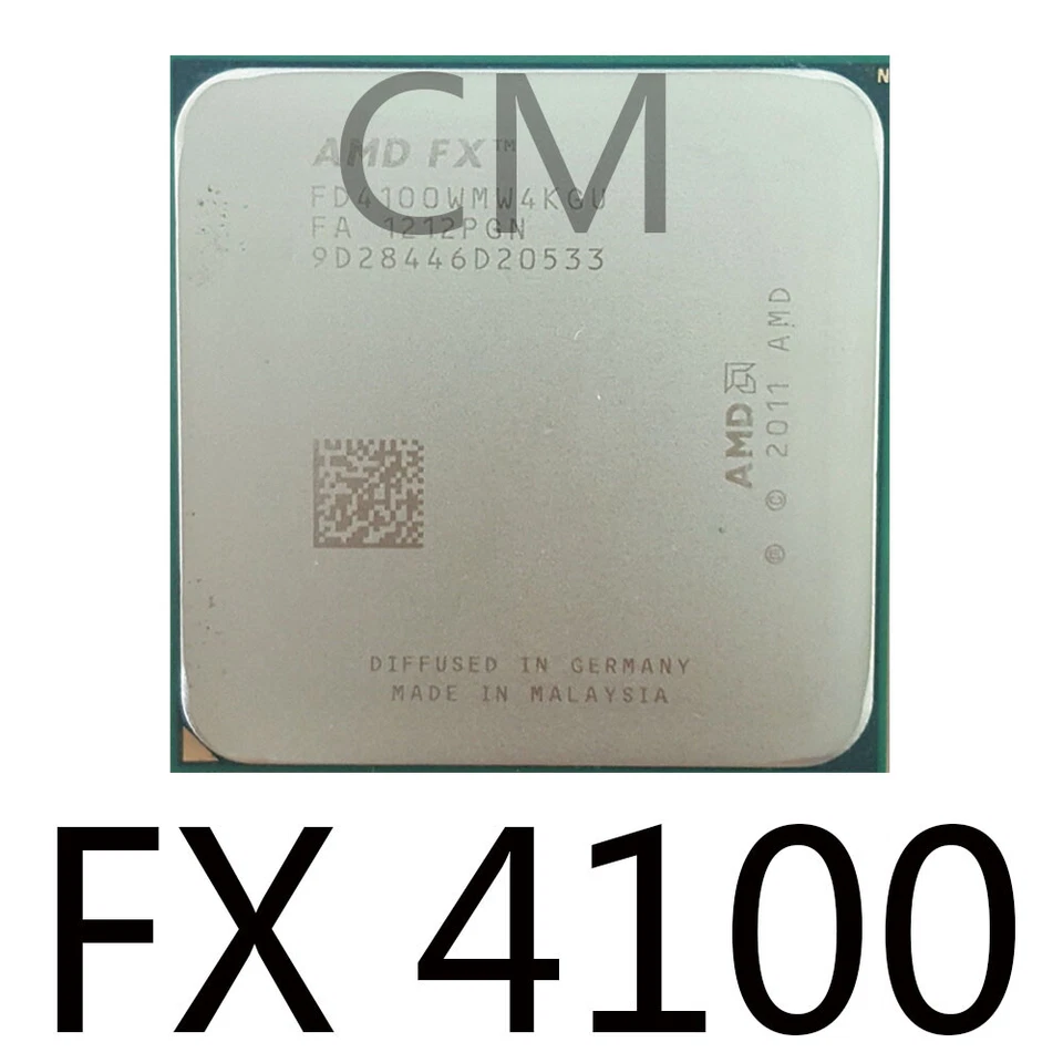 AMD FX-4100 4200 4300 6100 6200 6300 8100 FX-8300 AM3+ CPU Processor - Image 3 of 4
